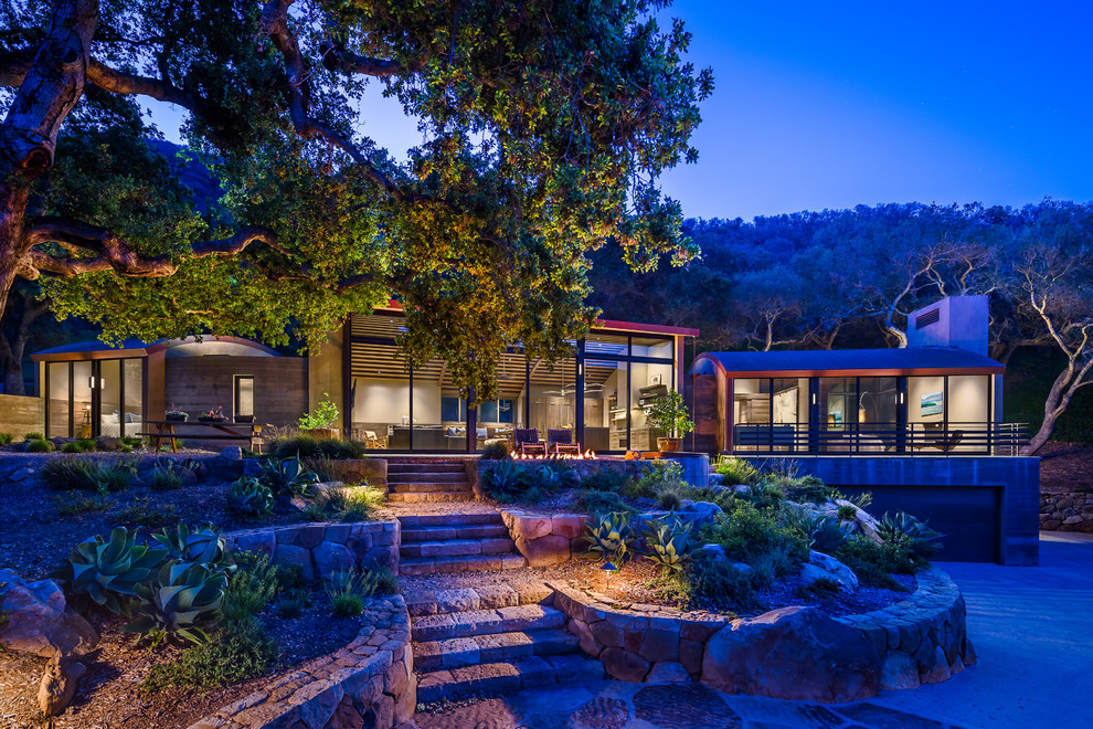 Ricon Ranch Modern Exterior Santa Barbara by Neumann Mendro
