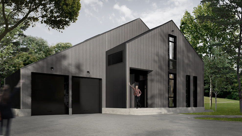 Проект загородного дома. Петербург