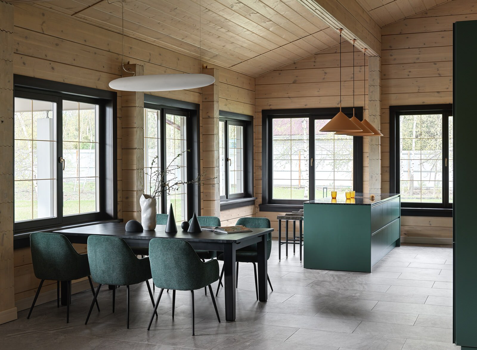 Загородный дом из бруса