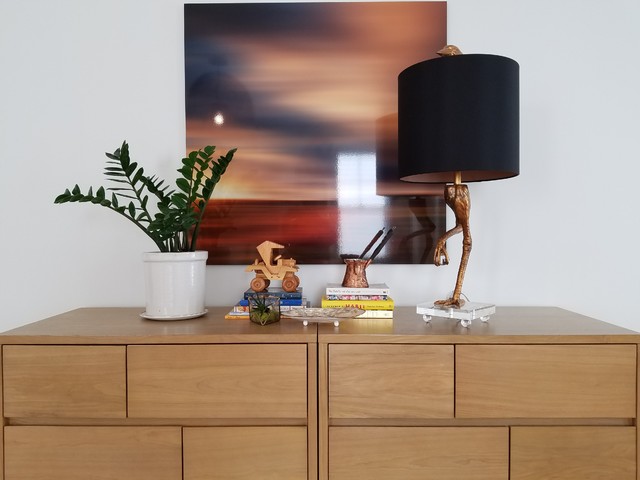 Eclectic Modern moderno-dormitorio