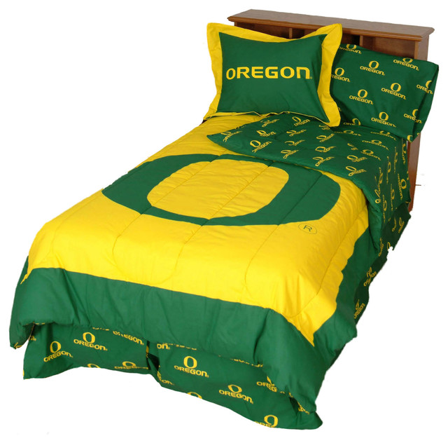 Oregon Ducks Reversible Comforter Set, Twin