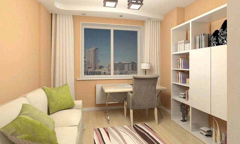 Трехкомнатная квартира.Кабинет.