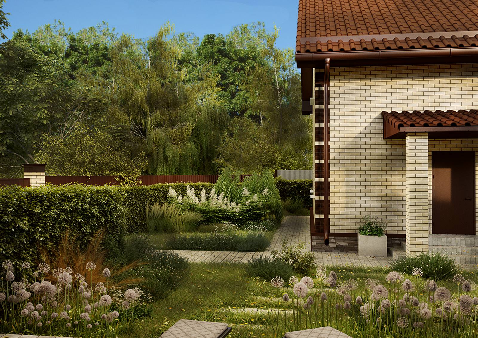 Проект ландшафтного оформления и благоустройства