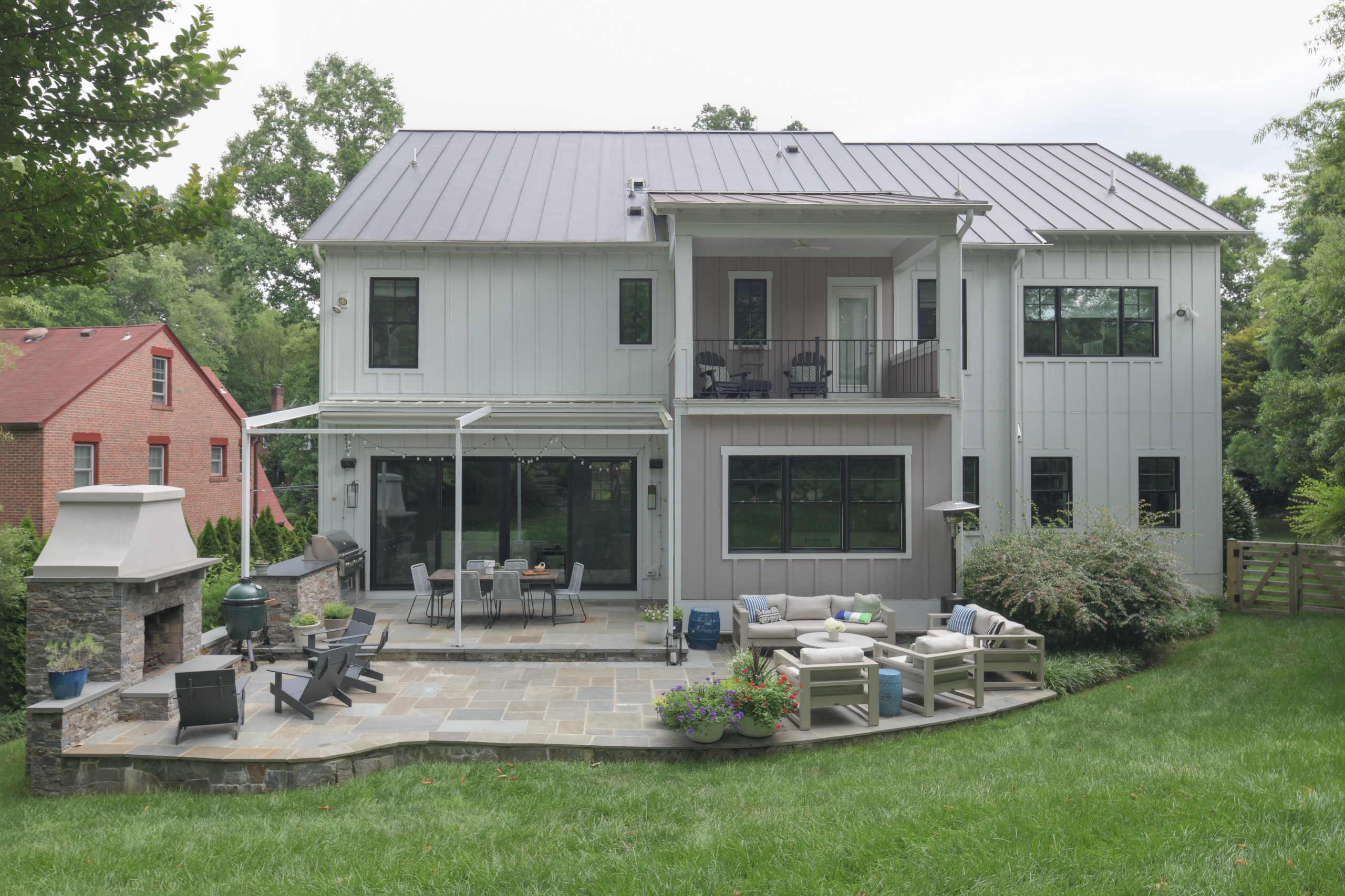 Modern Farmhouse Exterior Patio