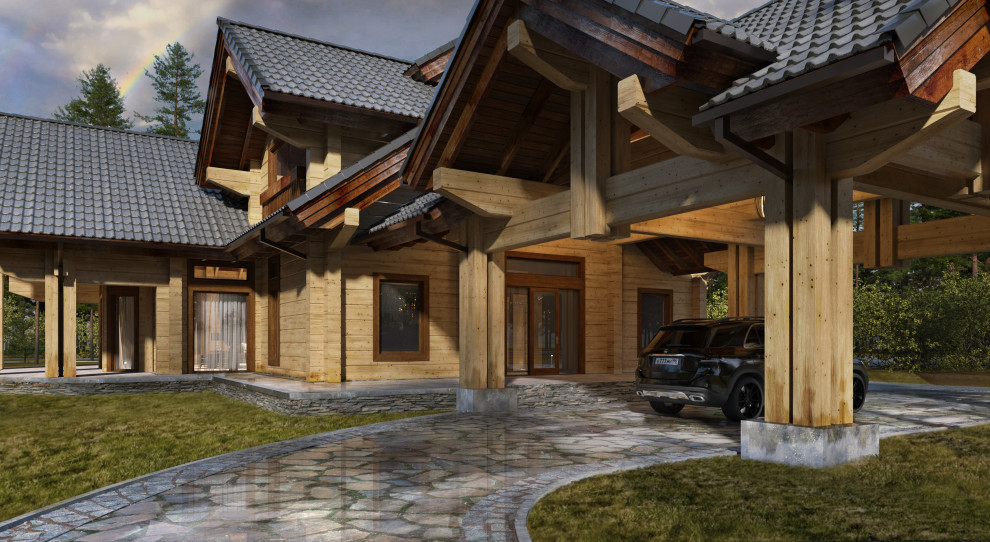 Современная усадьба в классическом стиле