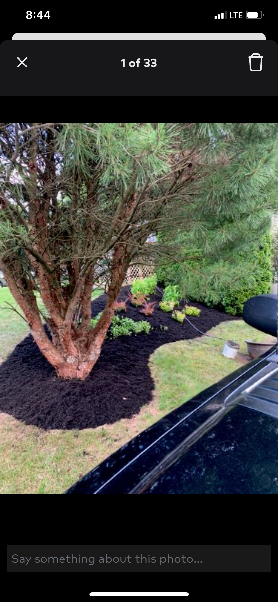 Landscaping projects