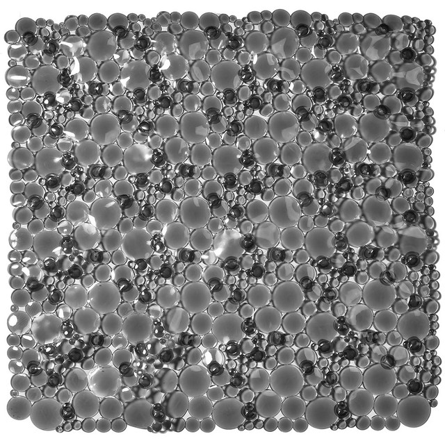 Non Skid Bath Shower Oval Bubbles Mat