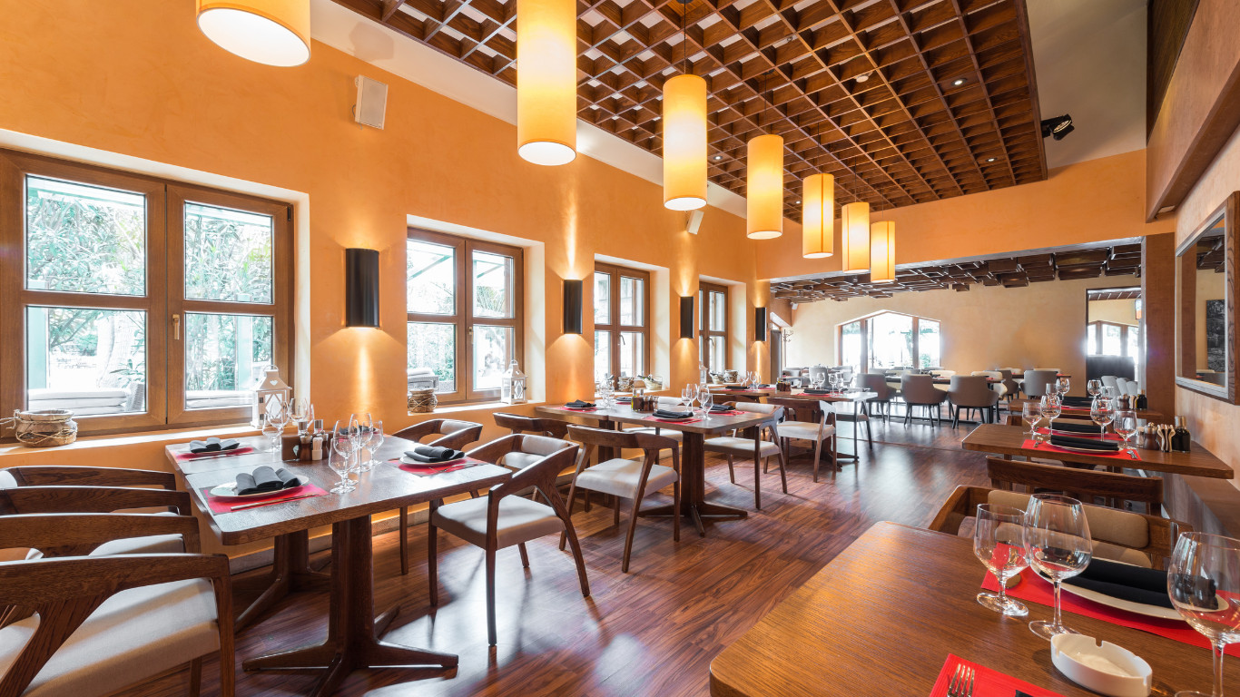 Warm Neutral Restaurant in Dulwich