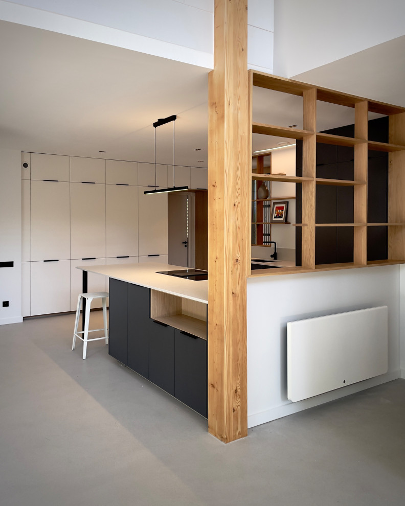 (En cours) Maison ossature bois mixte enduit, bardage bois