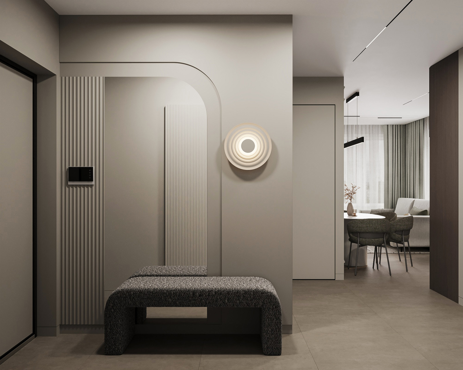 Дизайн-проект 3х-комнатной квартиры в "ЖК БелАрт", 78 кв.м