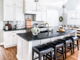 Transitional Kitchen by Jarrett Design
