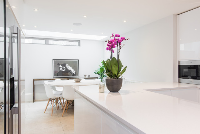Open Plan Kitchen and Dining contemporary-koek