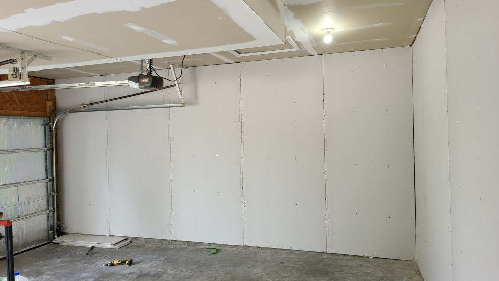 garage hang and finish