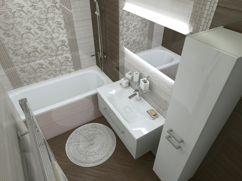 Дизайн интерьера трехкомнатной квартиры в ЖК "Граф Орлов"