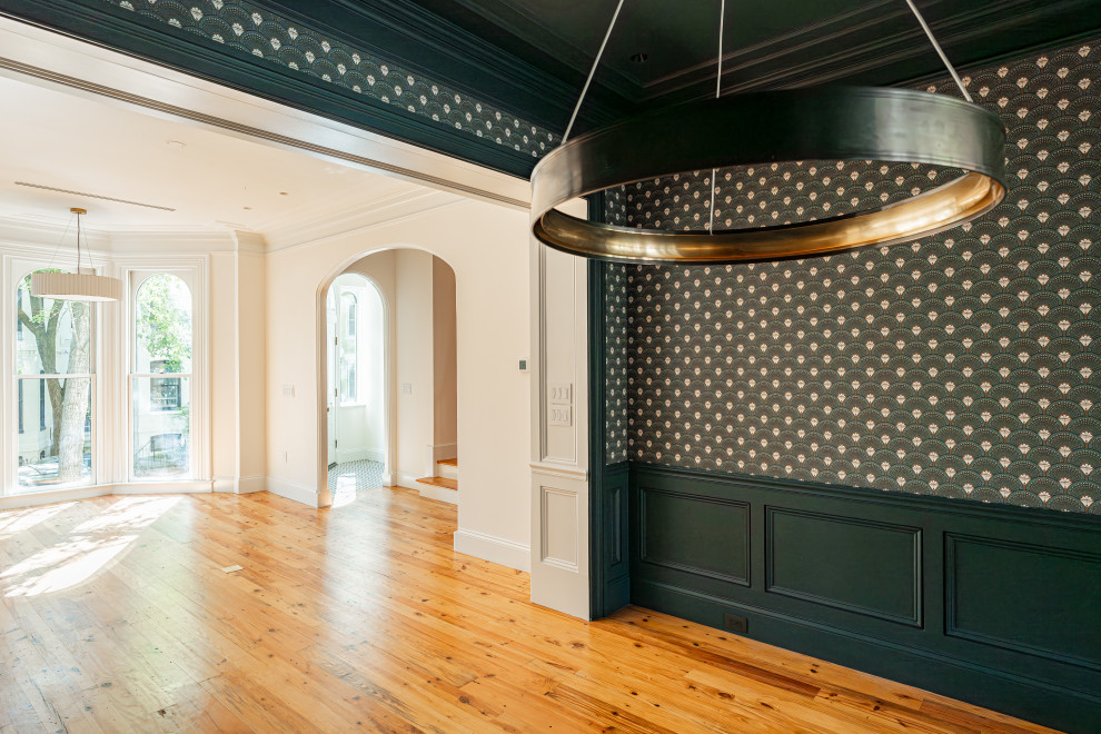 Eclectic Townhome City Scape