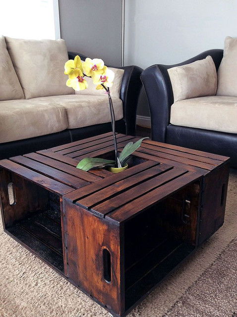 Madera recuperada eclectique-salon