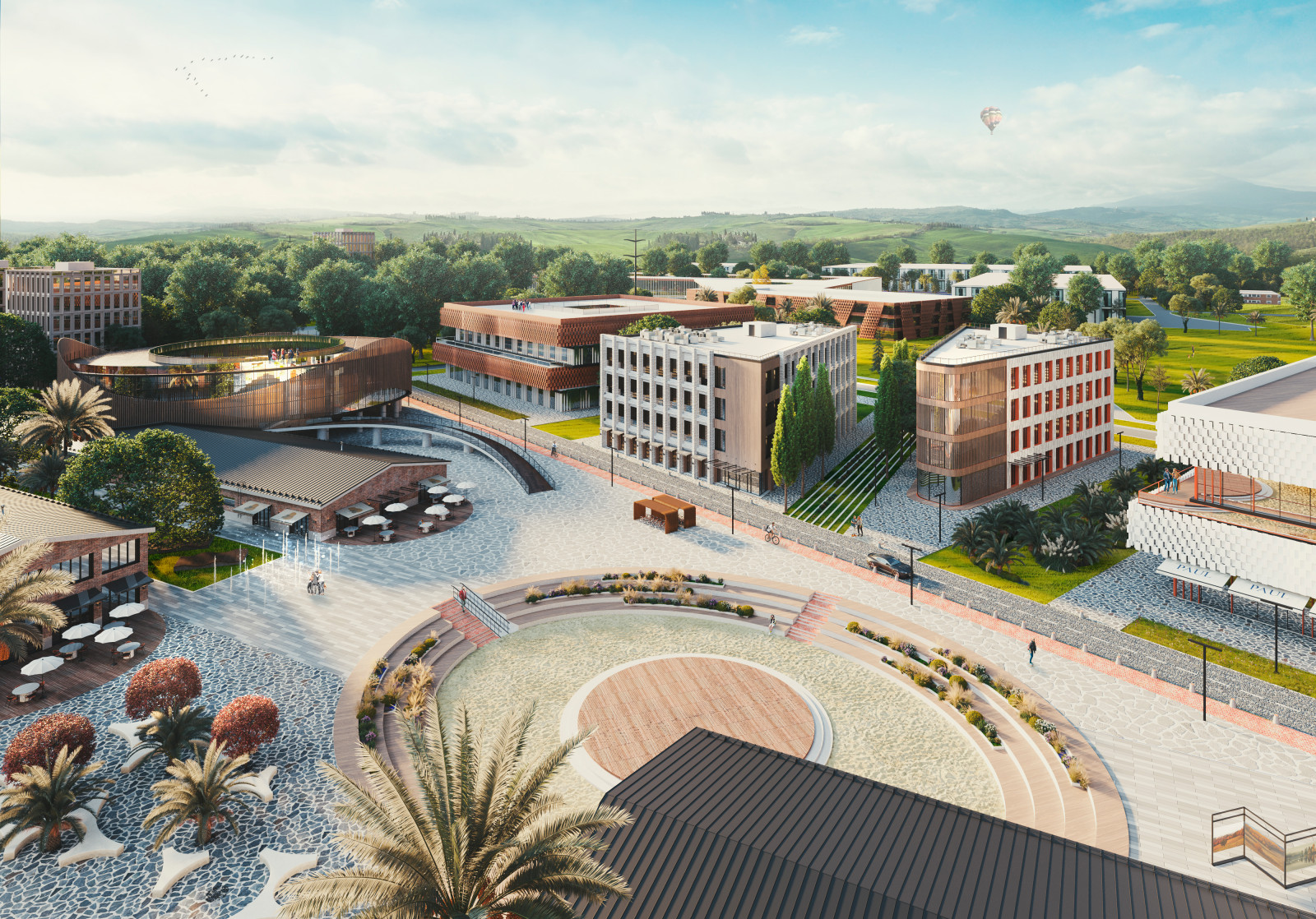 Деловой центр в Адлере