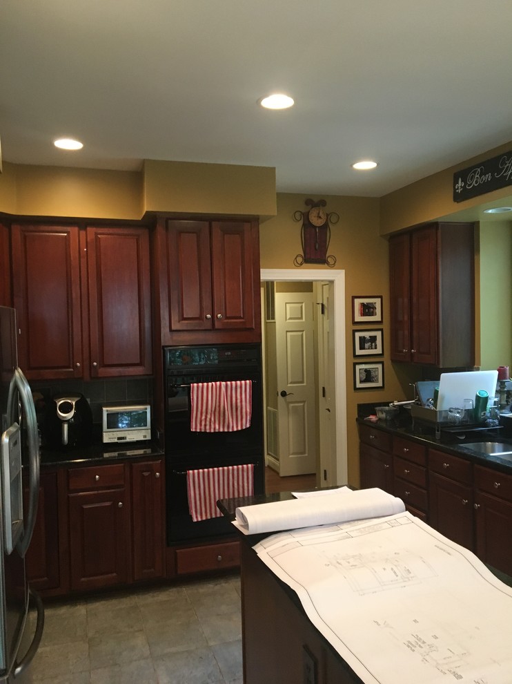 Gaithersburg White Transitional Kitchen