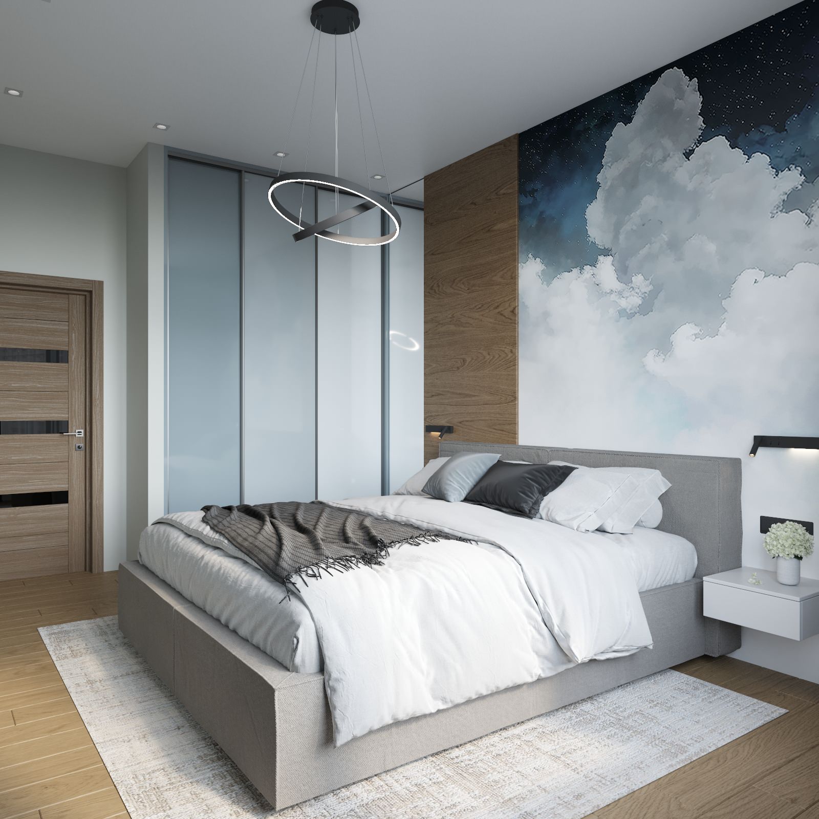 Спальня в современном стиле