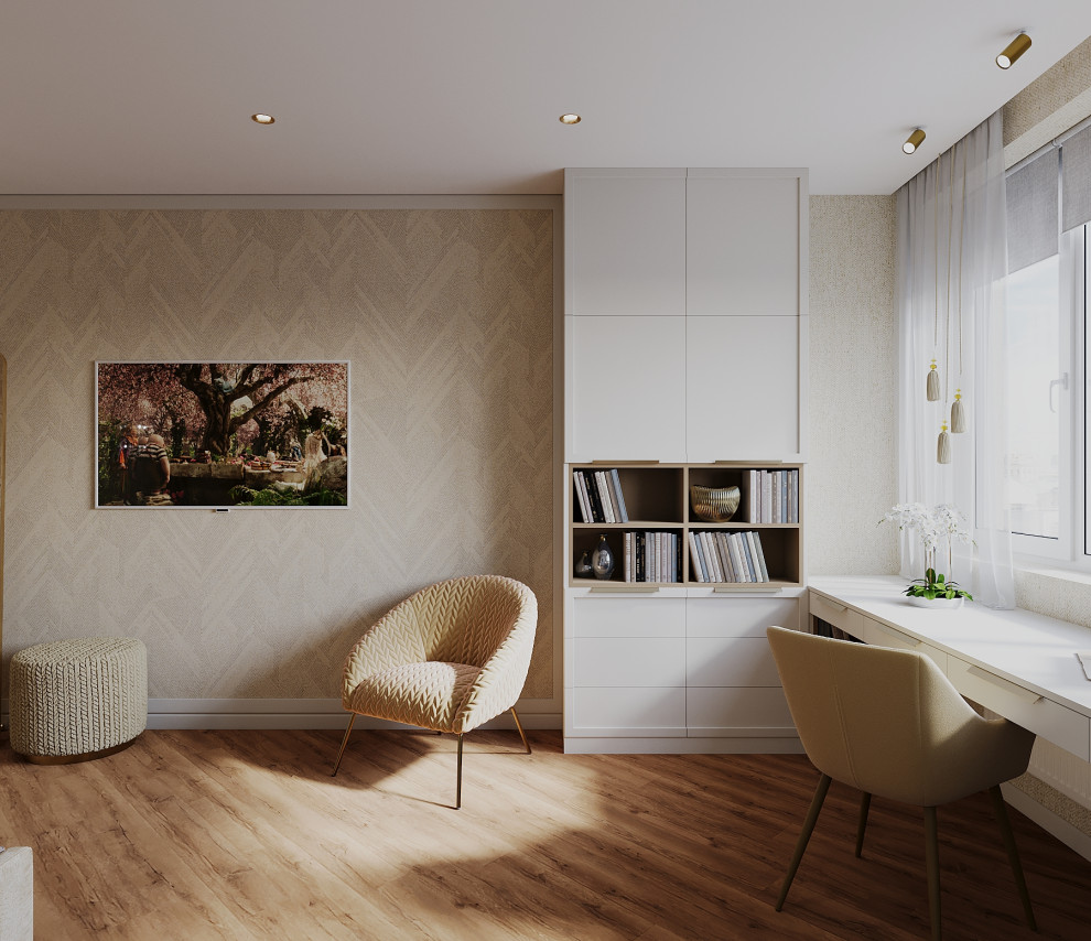 Интерьер 4-ёх комнатной квартиры_ "ПРИТЯЖЕНИЕ МАГМЫ"