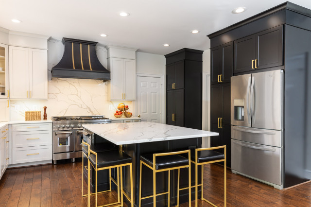 Fitzpatrick Kitchen Remodel nyklassisk-koek
