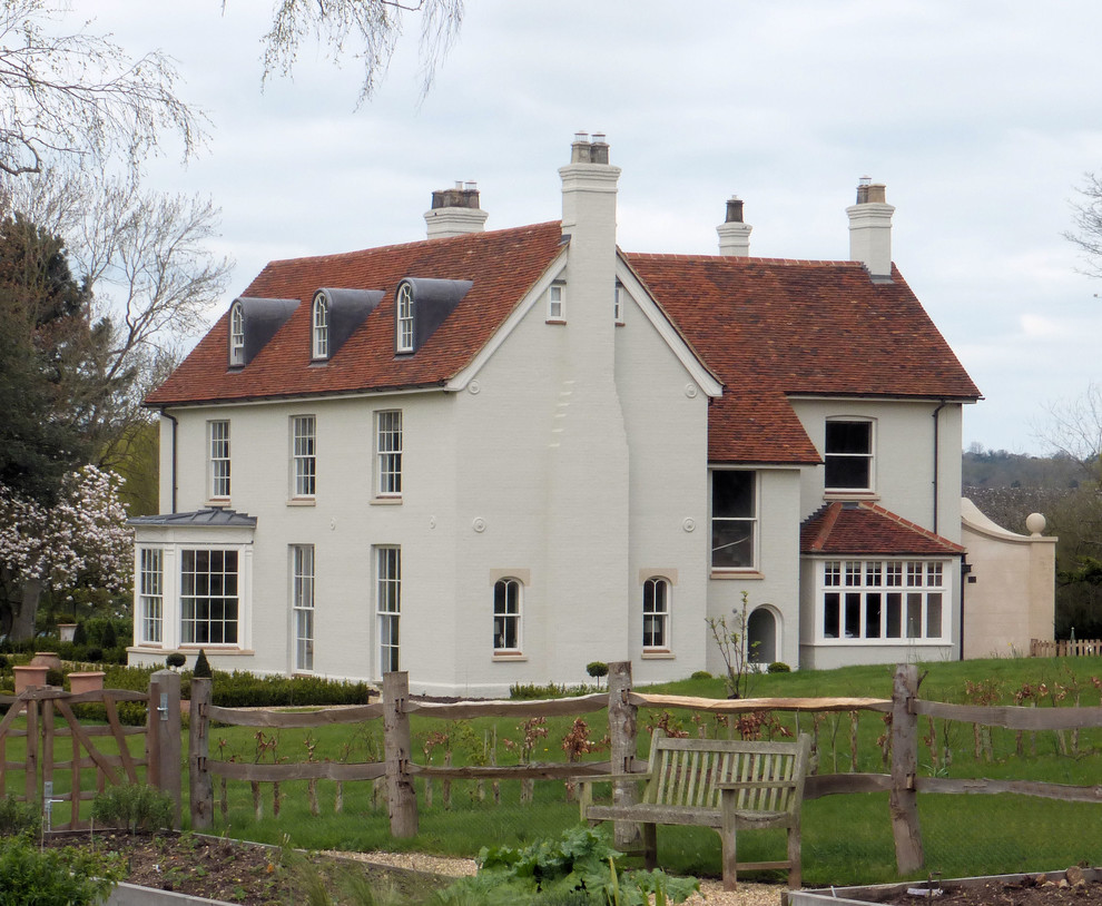 Design ideas for a traditional exterior in Essex.