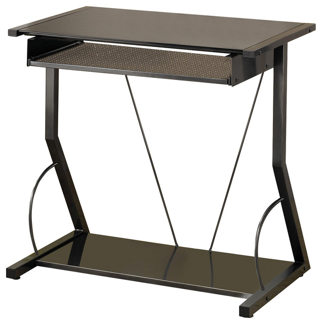 Coaster Contemporary Computer Desk With Keyboard Tray Coaster Contemporary Computer Desk With Keyboard Tray Desks And Hutches By Fine Furniture