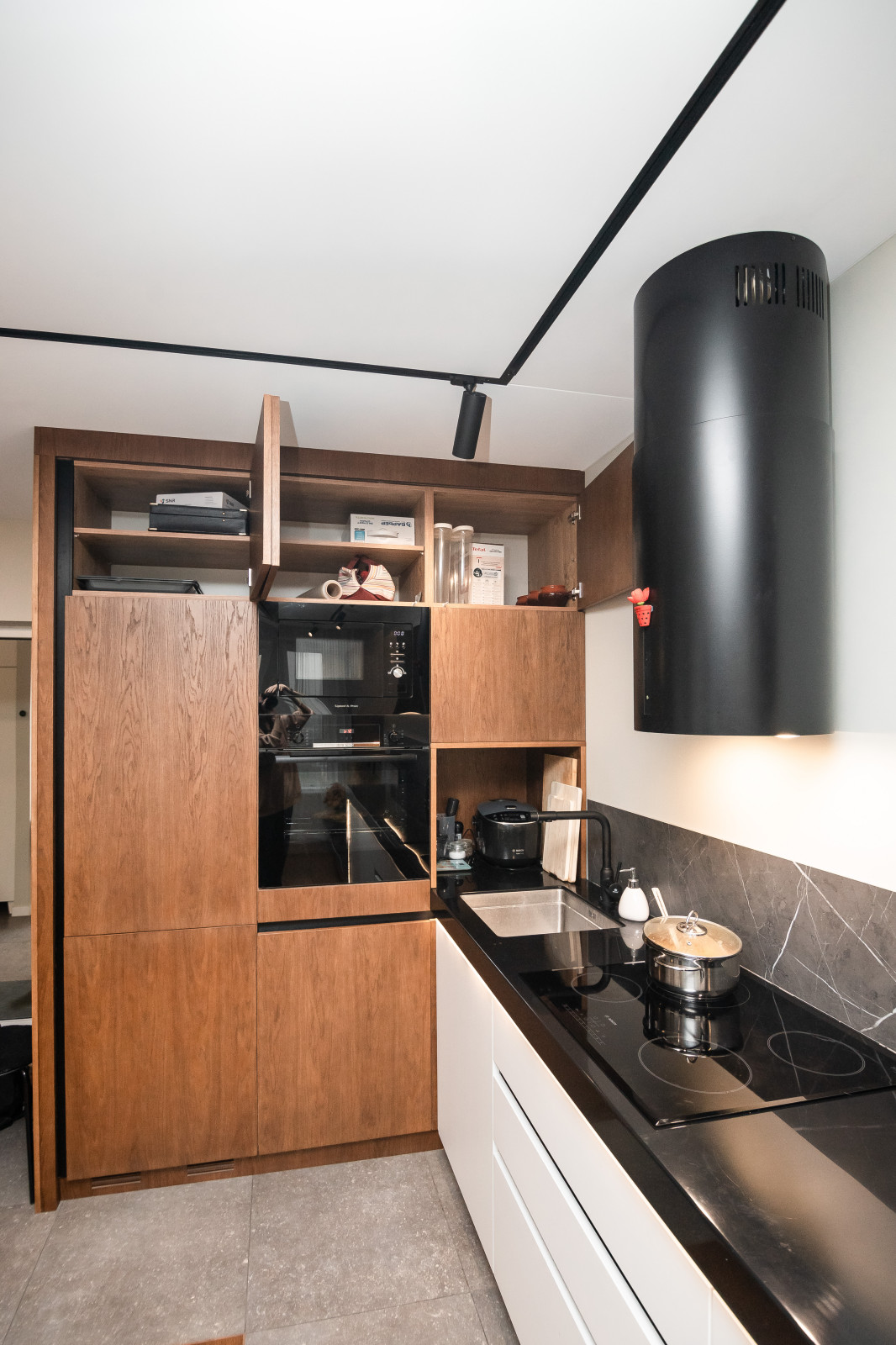 Кухня-гостиная в стиле минимализм