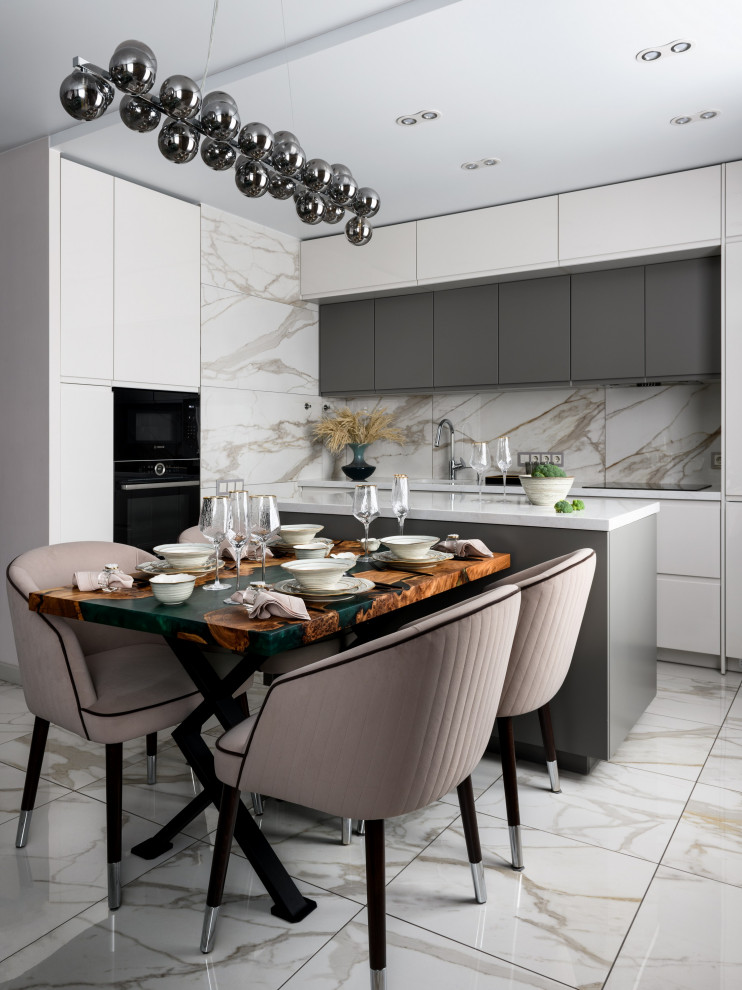 интерьер квартиры 90квм жк ОАЗИС