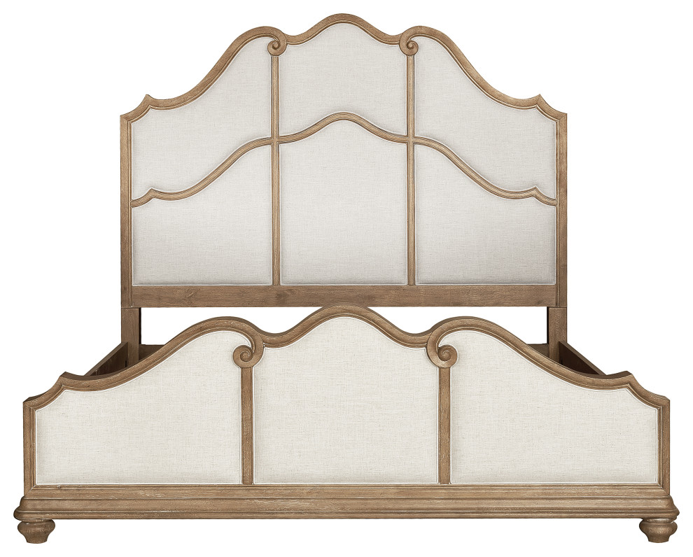 Weston Hills Queen Upholstered Bed by Pulaski Furniture