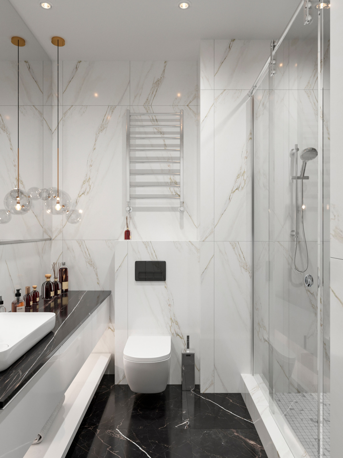 Квартира в нейтральных тонах в ЖК Царская площадь