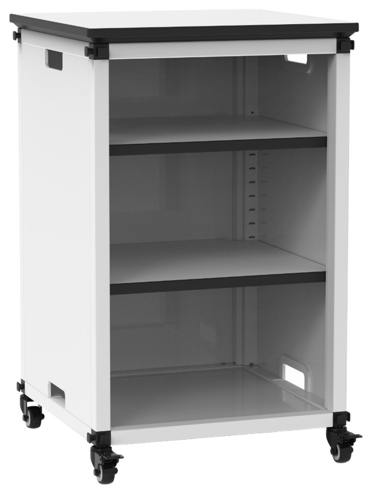 Modular Classroom Bookshelf/Storage with Casters & Tabletop