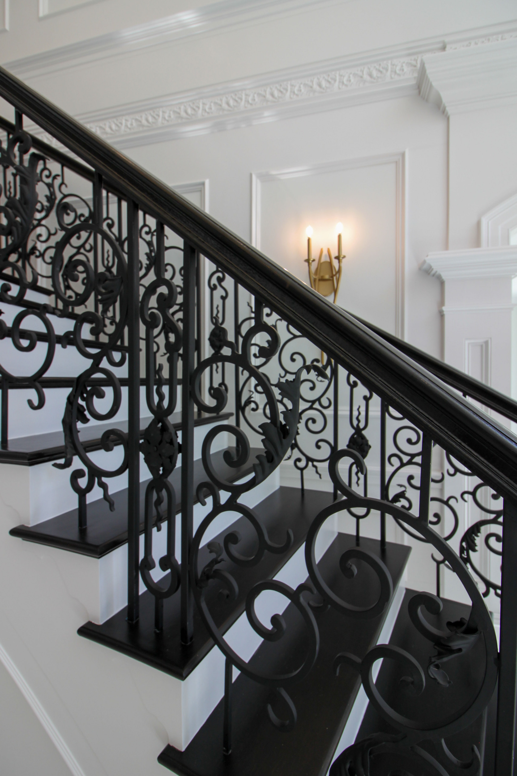 92_Grand Double Staircase in Exquisite Custom Home, Great Falls VA 22066