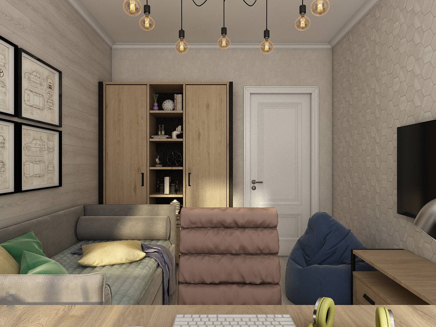 Комната для мальчика-подростка