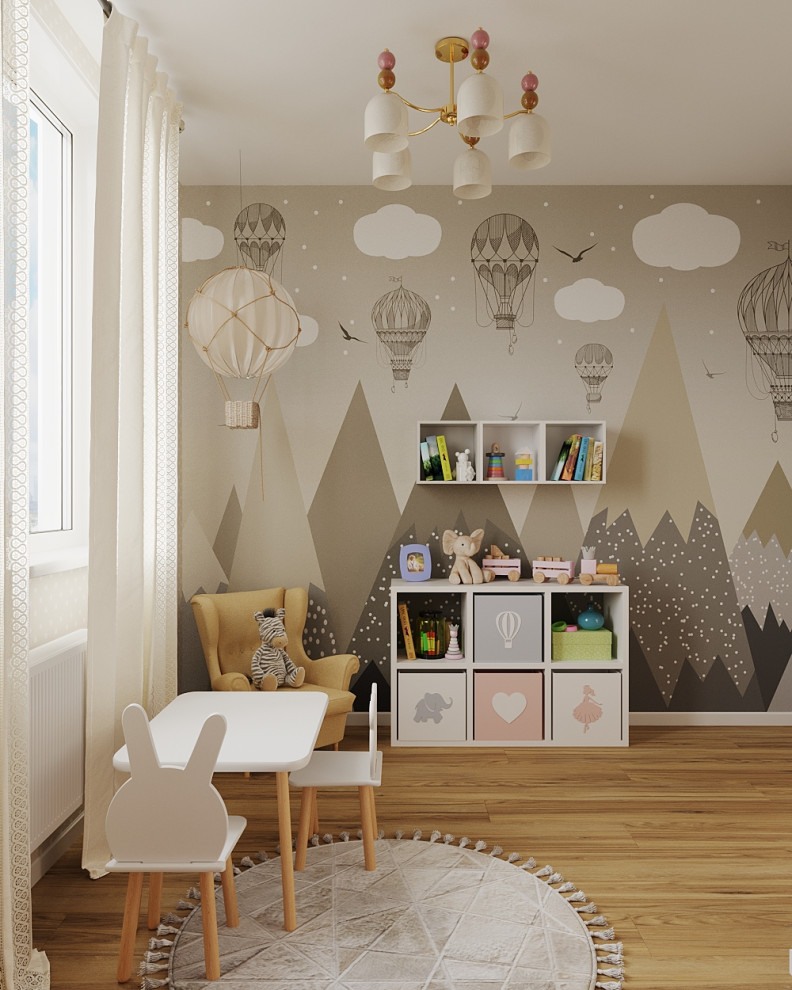 Дизайн детской "Полет"