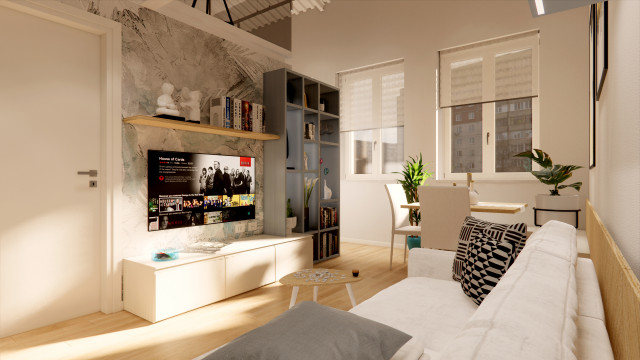Living modern-vardagsrum