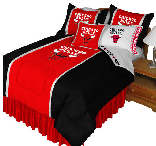 Nba Chicago Bulls Bedding Set Basketball Bed Contemporary Kids Nba Chicago Bulls Bedding Set Basketball Bed Queen Contemporary Kids