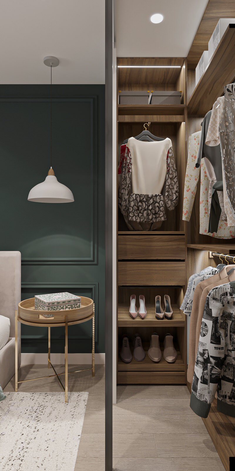 Однокомнатная квартире  в скандинавском стиле ЖК Новая Кузнечиха