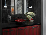 Contemporary Powder Room by Sterling Custom Homes