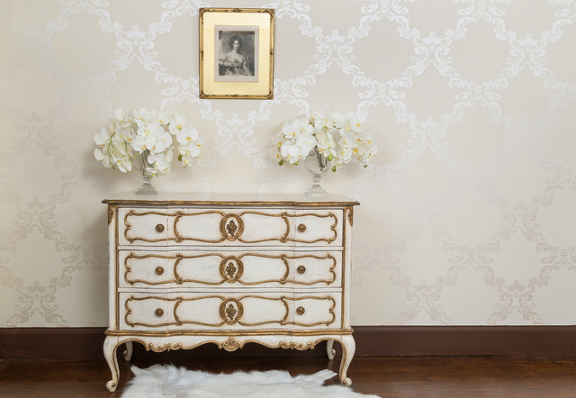 Palais Ivory Gold French Chest Of Drawers Shabby Chic Style