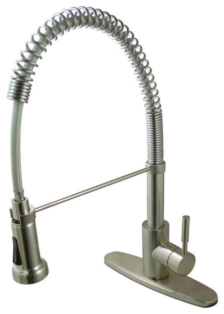8 Centerset Single Handle Kitchen Faucets Pull Out Sprayer Brushed Nickel 8 Centerset Single Handle Kitchen Faucets Pull Out Sprayer Brushed Nickel