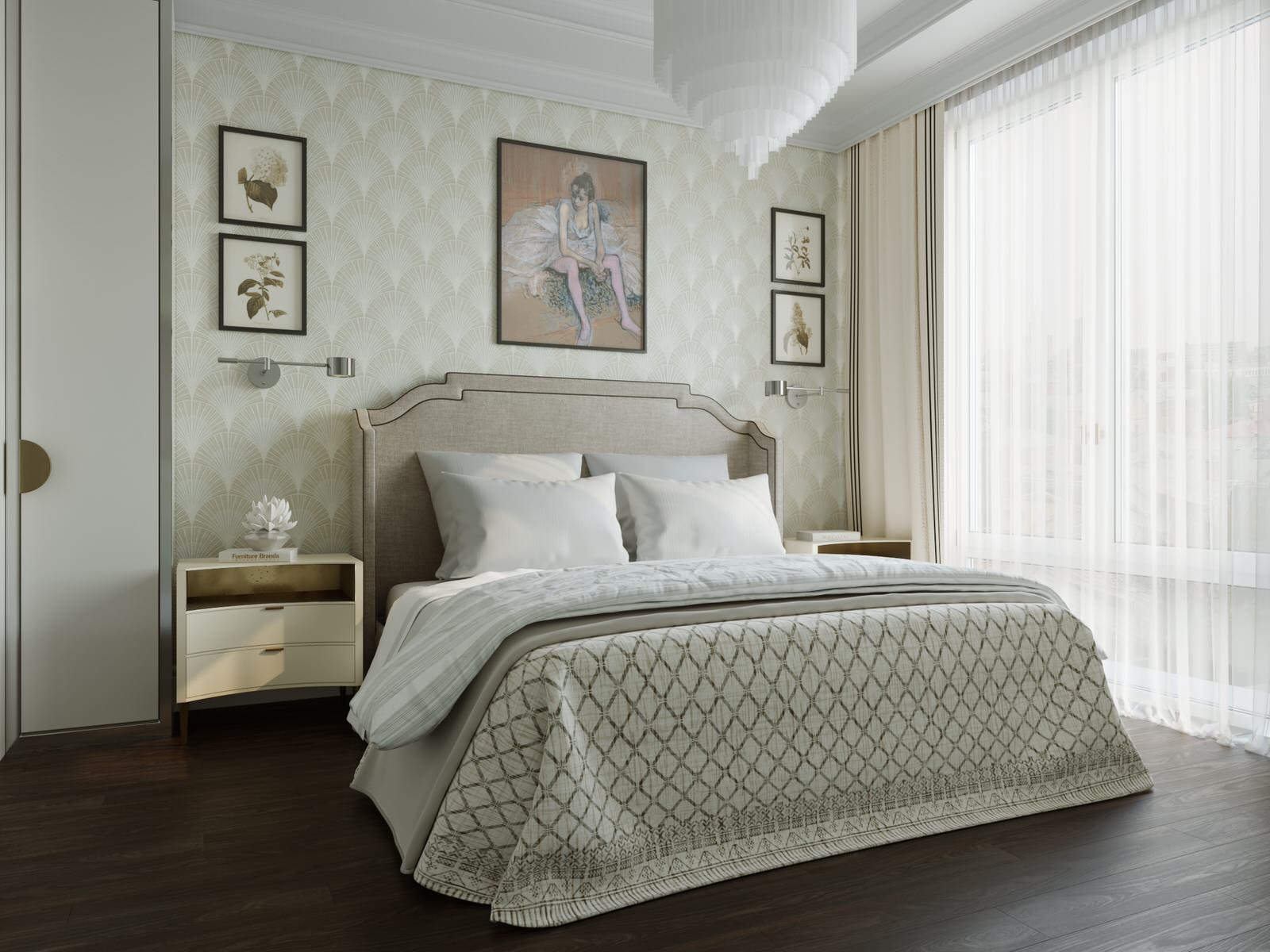 Апартаменты "Пресня Сити" в стиле Барбары Берри