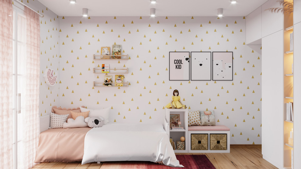 Дизайн-проект квартиры 100кв.м. для семьи из 4х человек в Северном парке