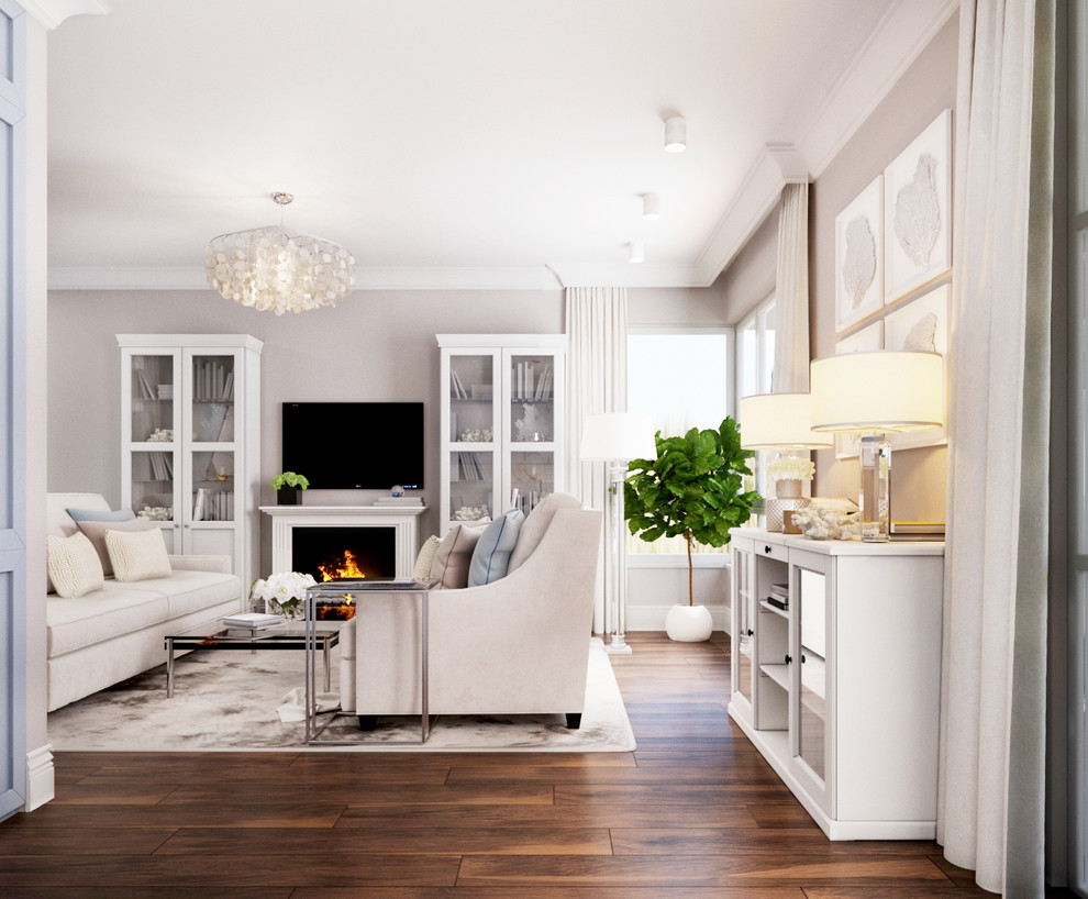 Апартаменты (85 квм) в стиле современной американской классики