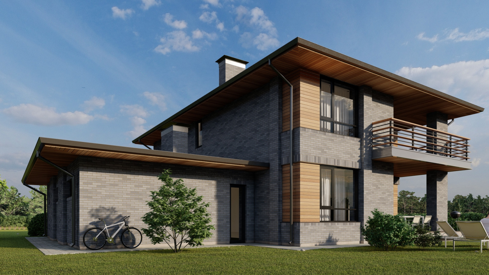 Дом в коттеджном поселке Тургай в Лаишевском районе РТ