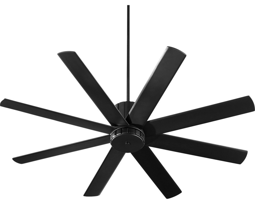 Quorum Proxima 60 8 Blade Ceiling Fan 96608 69 Noir