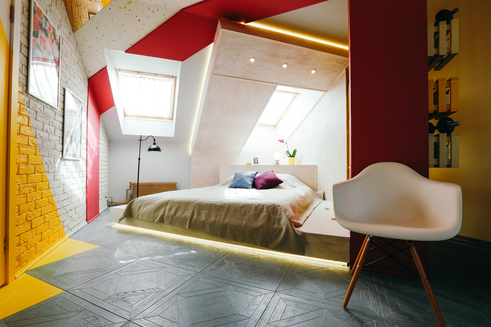 Акварельная спальня