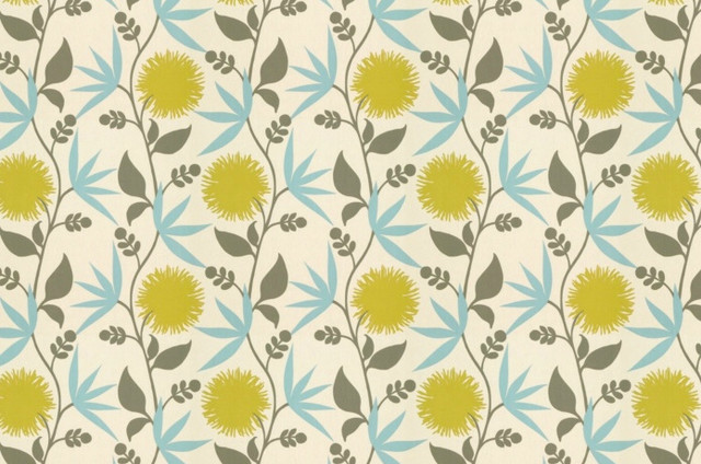 Thomas Paul Fabric: Dahlia/Aegean