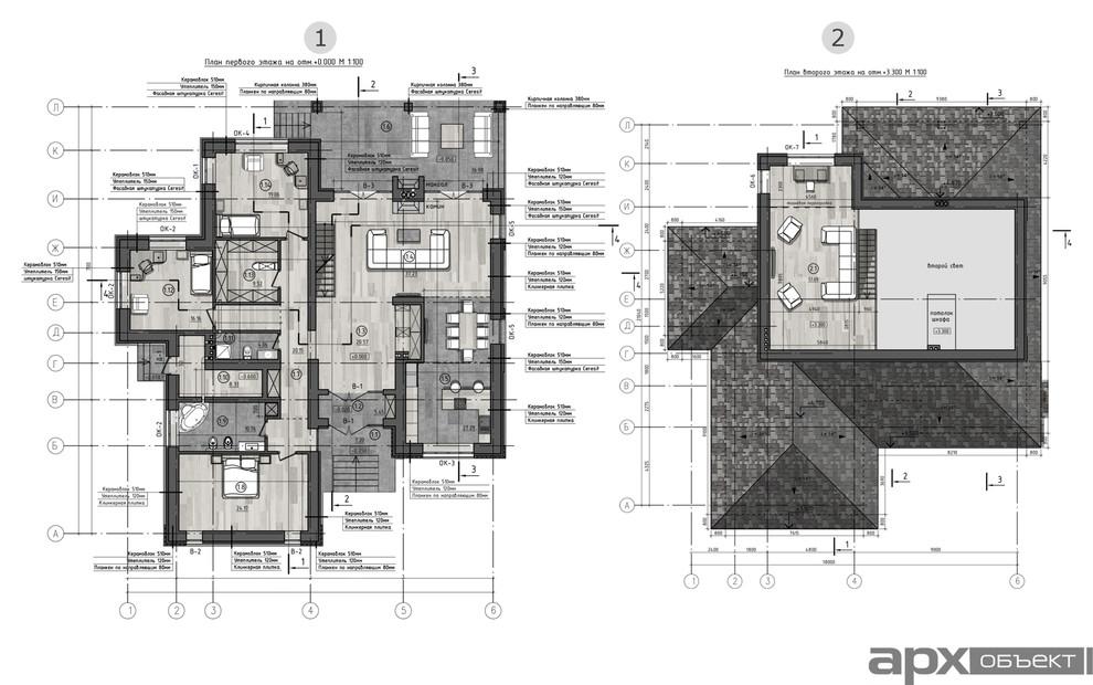 Жилой дом в стиле "LOFT"