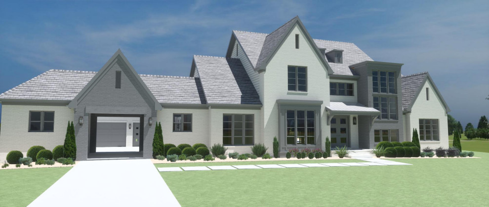 Home design - transitional home design idea
